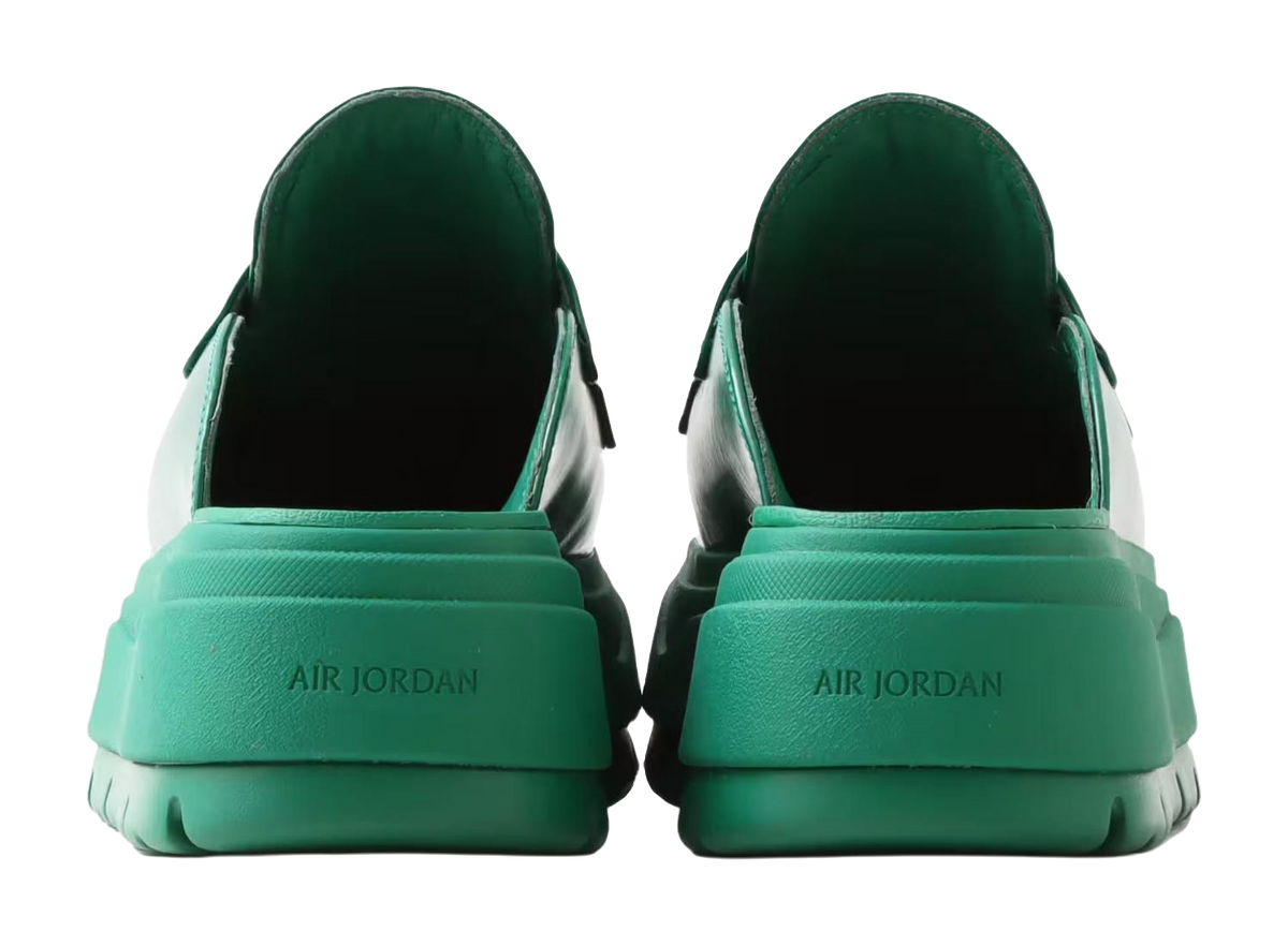 Jordan Air Jordan Mule No Special Function Closed Toe Slippers Womens Green Silver  vjsneaker.com
