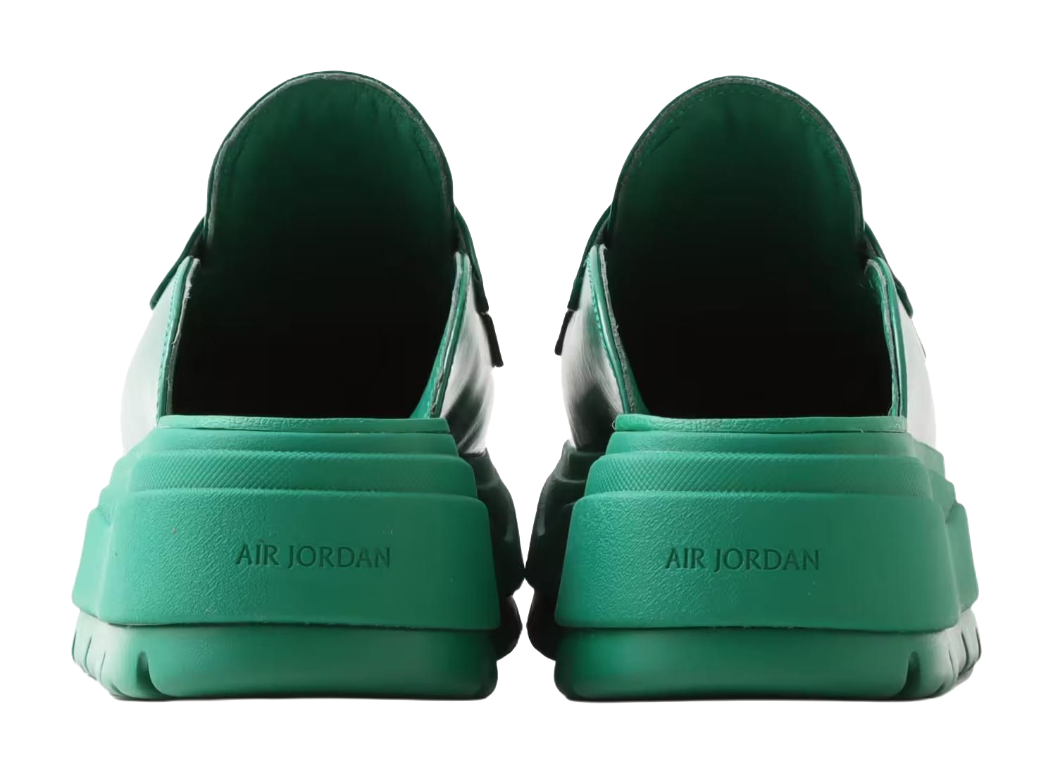 Jordan Air Jordan Mule No Special Function Closed Toe Slippers Womens Green Silver  vjsneaker.com