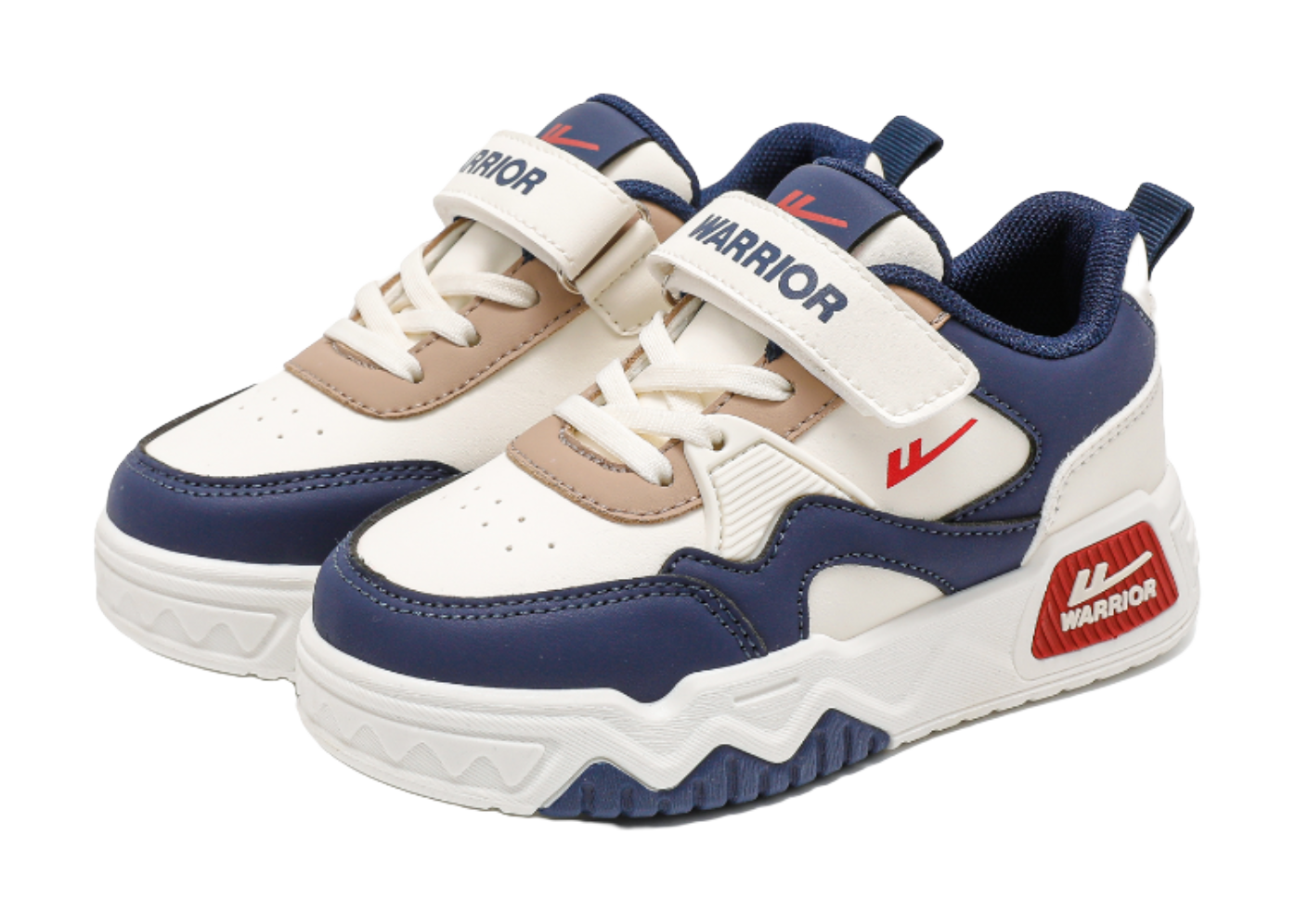 Warrior Boys Athletic Shoes Breathable Lightweight Cushioning Low top Girl Skateboard Shoes Kids  VJSNEAKER