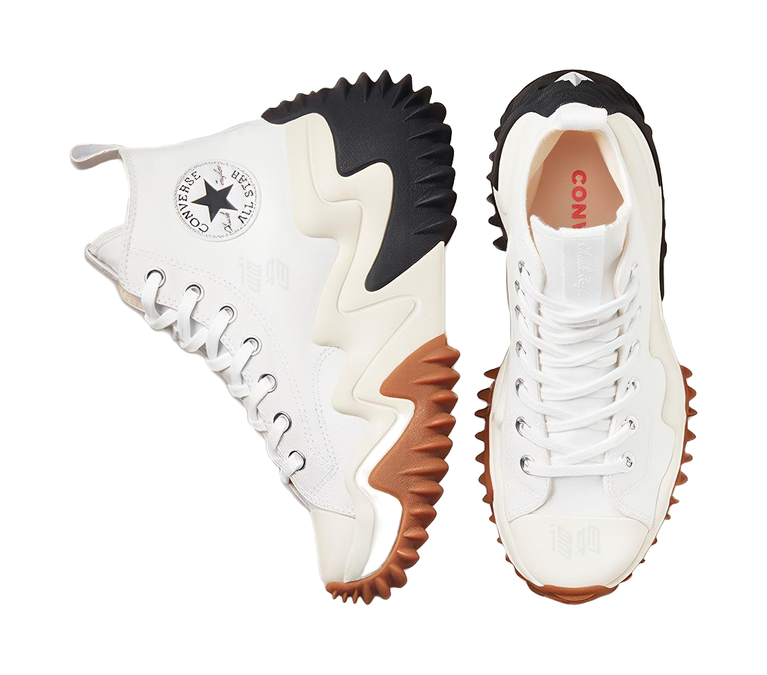 Run Star Converse Motion White Gum Honey  vjsneaker.com