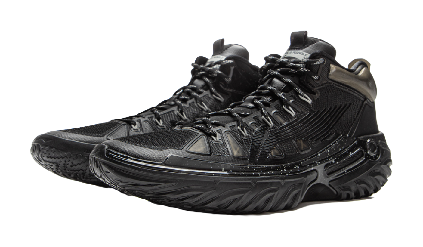 Li Ning Jie Ao 2High Basketball Shoes Mens High top Black  VJSNEAKER