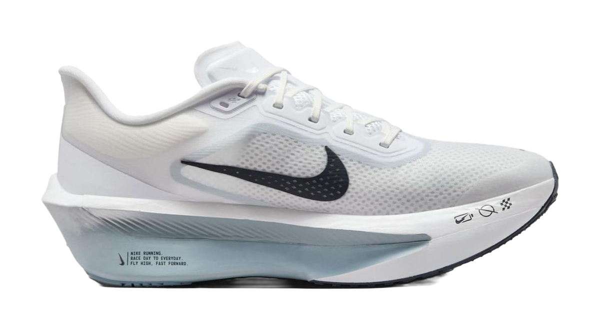 Nike Zoom Fly 6 White Pure Platinum Obsidian Mist Gridiron  vjsneaker.com