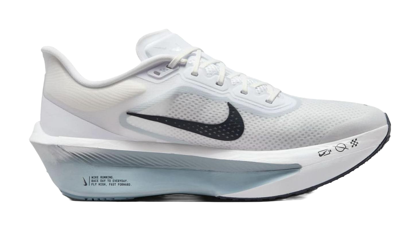 Nike Zoom Fly 6 White Pure Platinum Obsidian Mist Gridiron  vjsneaker.com