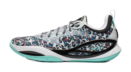 Li Ning DLO2 Low top Basketball Shoes Unisex White Black