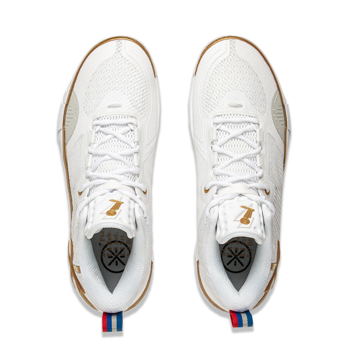 Li-Ning Wade Shadow 6 V2 'Road to Victory' - Basketball Shoes Unisex White/Gold