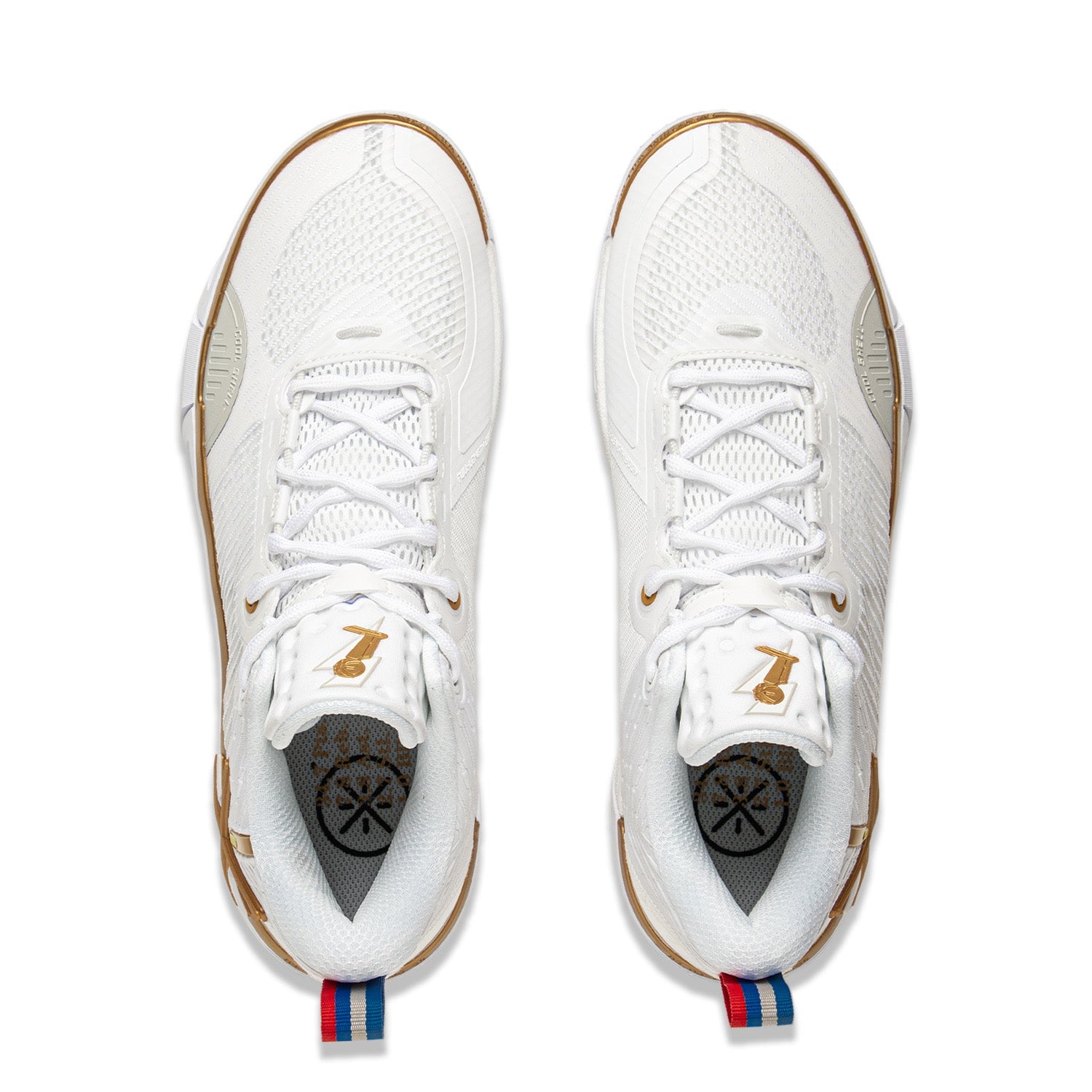 Li-Ning Wade Shadow 6 V2 'Road to Victory' - Basketball Shoes Unisex White/Gold