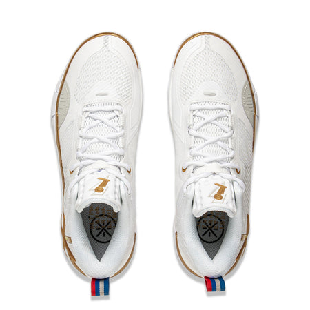 Li-Ning Wade Shadow 6 V2 'Road to Victory' - Basketball Shoes Unisex White/Gold