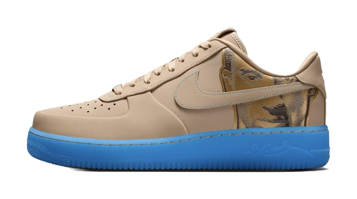 Nike Air Force 1 Low top Skateboard Shoes Unisex Brown Blue  vjsneaker.com