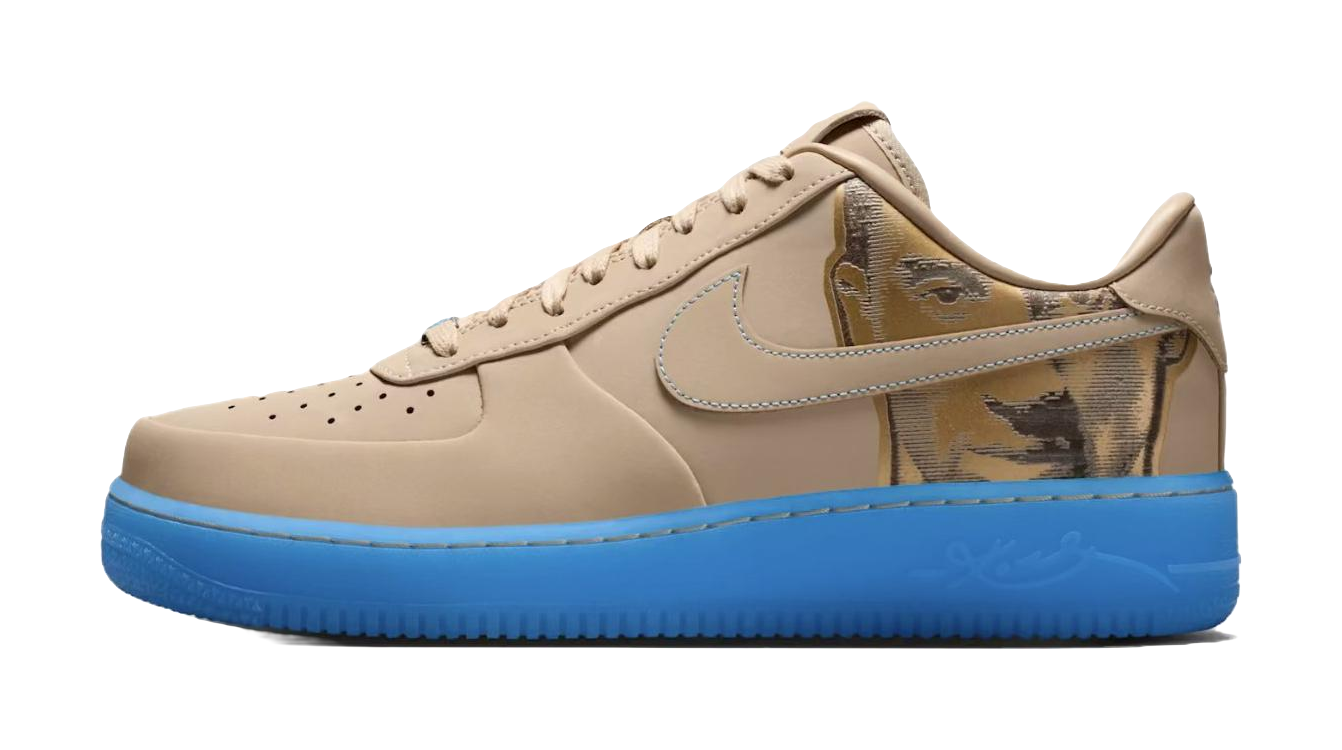 Nike Air Force 1 Low top Skateboard Shoes Unisex Brown Blue  vjsneaker.com