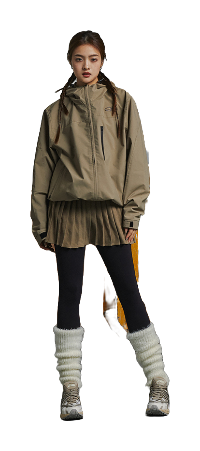 ASICS Gel Kahana Tr V2 Cream Pure Silver  vjsneaker.com