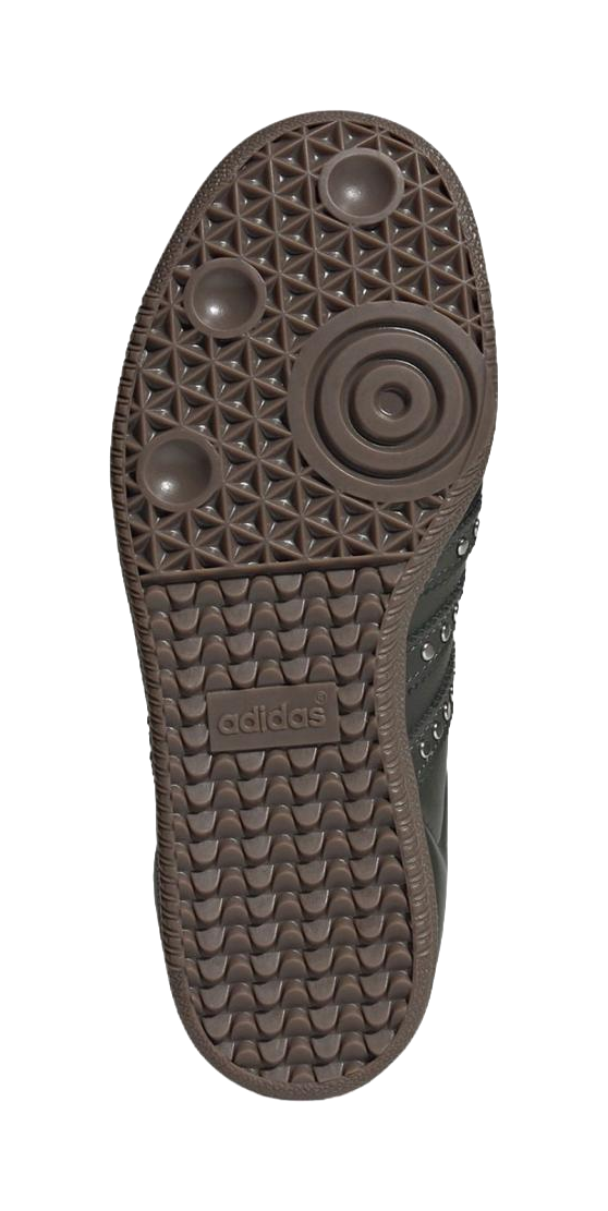 Samba Wmns Adidas Originals Og Studded Stripes - Dark Khaki Black Womens  vjsneaker.com