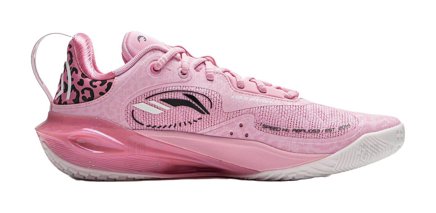 LiNing Flash Strike 11 Low top Basketball Shoes Mens Diamond Pink  VJSNEAKER