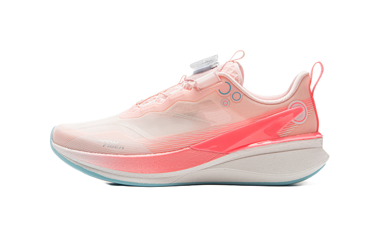 LINING YOUNG Running Red Hare 8 PRO Anti Slip Wear Resistant Low Top Kids' Running Shoes Fluorescent Light Powder 