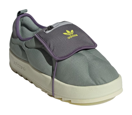 Adidas Puffylette Silver Green  vjsneaker.com