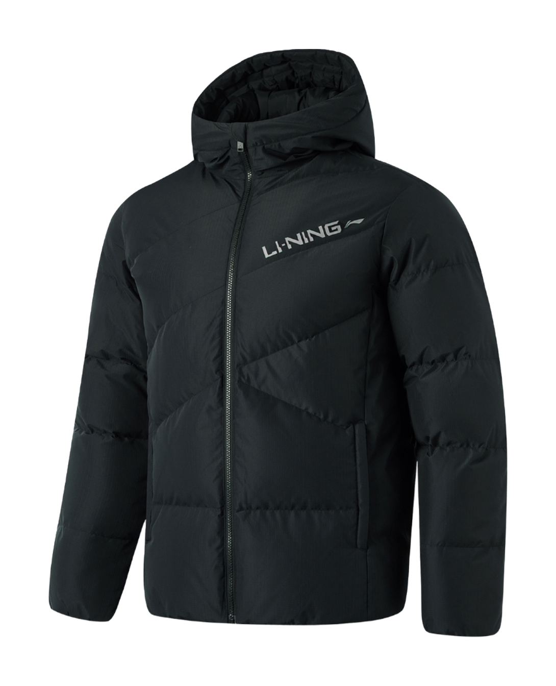 LiNing Fitness Series Down Jacket Mens Black  VJ SNEAKER
