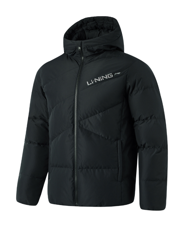 LiNing Fitness Series Down Jacket Mens Black  VJ SNEAKER