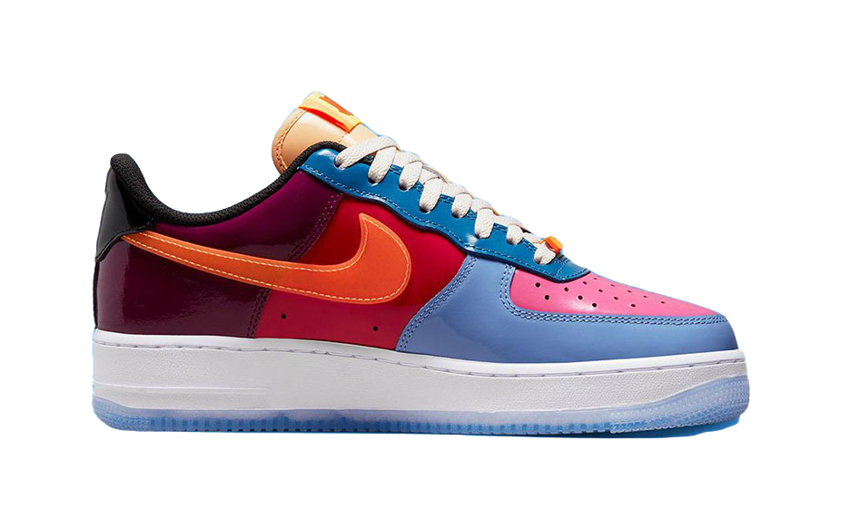 Nike X Undefeated Air Force 1 Low Total Orange  vjsneaker.com