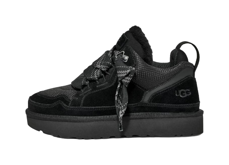 UGG Lowmel Black Womens  VJSNEAKER