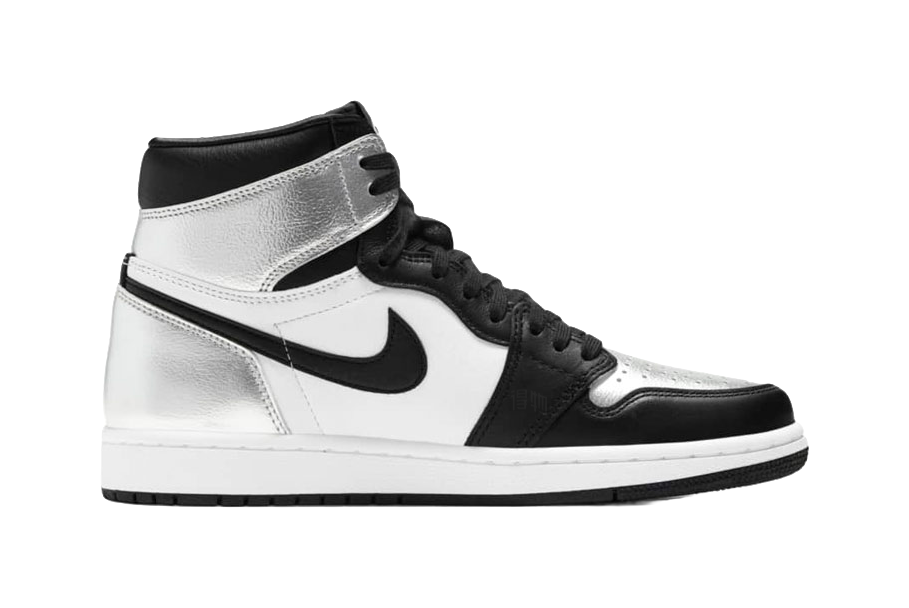 Air Jordan 1 Retro High Og Silver Toe Womens  vjsneaker.com
