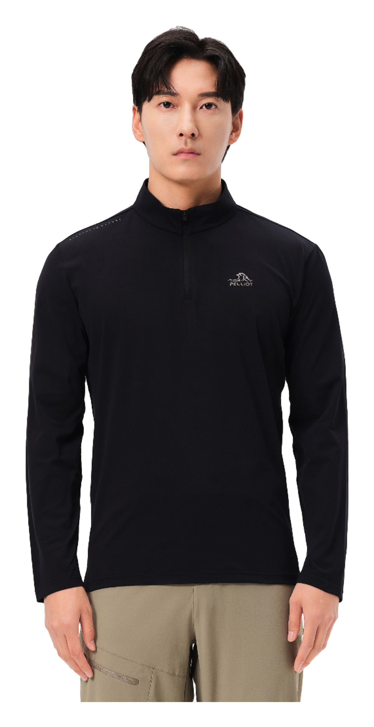 Boxi and PELLIOT Classic 2.0 Outdoor Fast Drying Stand up Collar Windproof Light Elastic Toray Technology TORAY NATURE Antibacterial Fabric Slimming Sports Hiking Mountaineering Running Breathable Bottom Coat Comfortable and Versatile Long Sleeve Hoo  vjsneaker.com