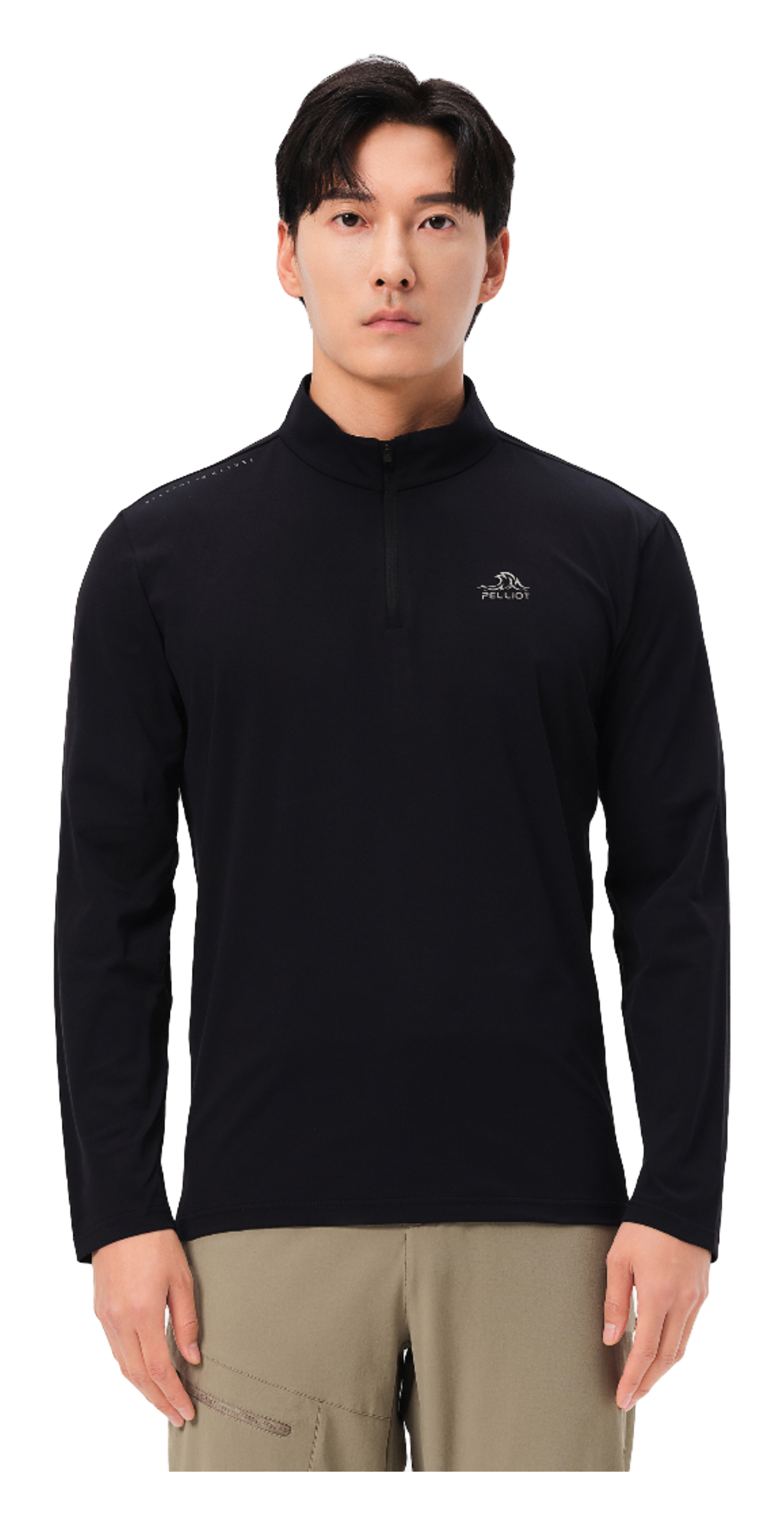 Boxi and PELLIOT Classic 2.0 Outdoor Fast Drying Stand up Collar Windproof Light Elastic Toray Technology TORAY NATURE Antibacterial Fabric Slimming Sports Hiking Mountaineering Running Breathable Bottom Coat Comfortable and Versatile Long Sleeve Hoo  vjsneaker.com