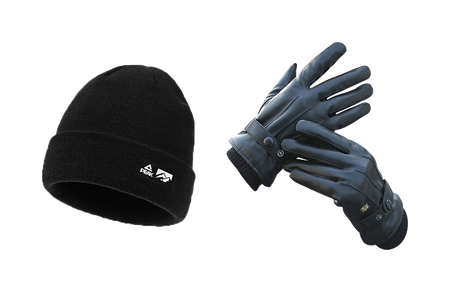 Pick RIGHT series autumn and winter, with thickened velvet lining, warm and windproof locking, suitable for cycling sports without tying the head. Polyester (polyester fiber) wool cap for both men and women, suitable for couples  VJSNEAKER