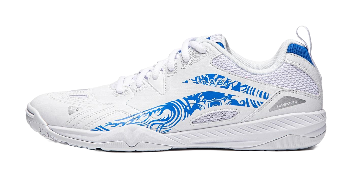 Li-Ning Eagle Eye 2.0 "White/Blue" APPU025-7 - Table Tennis Shoe Unisex White