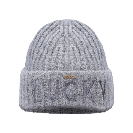 Peak Lucky Beanie Hat for Men and Women  vjsneaker.com