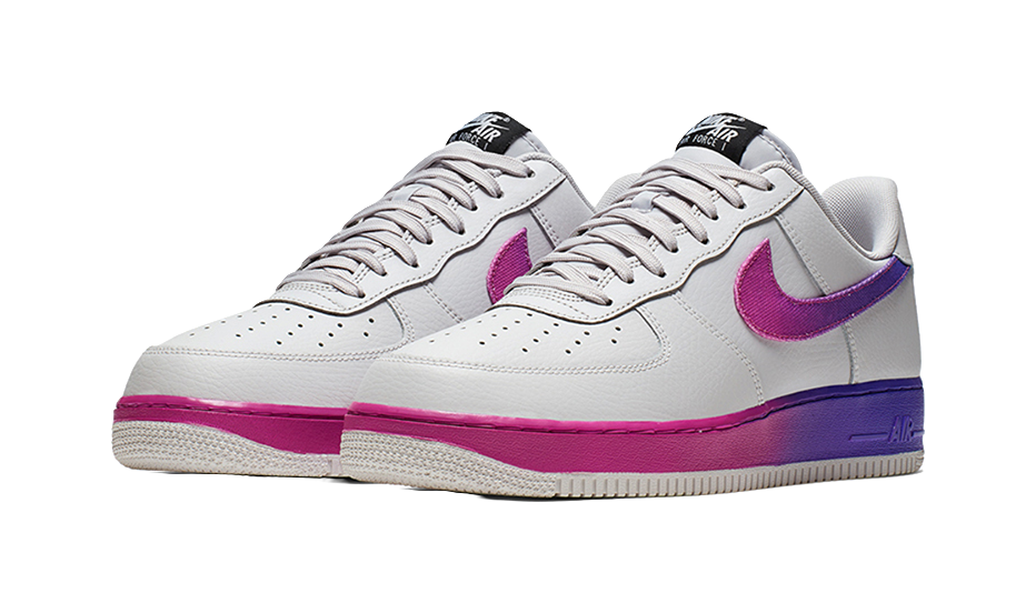 Nike Air Force 1 Low Gradient Vast Grey Hyper Grape  vjsneaker.com