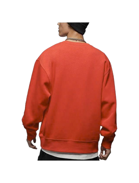 Jordan Sweatshirts Mens Red Crew Neck Moderate Regular  vjsneaker.com