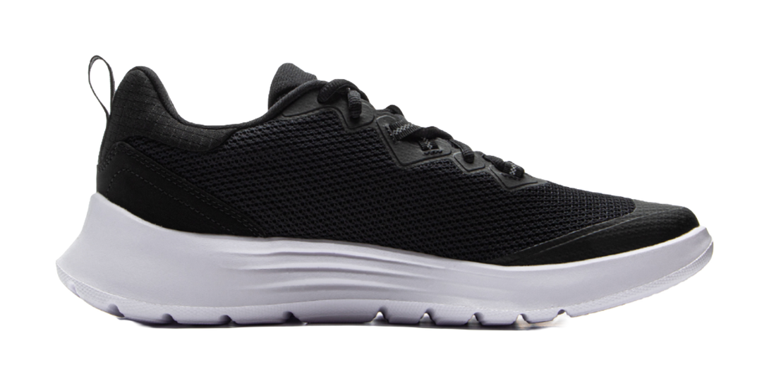 LiNing Feather Cushioned Anti-Slip And Wear-Resistant Lightweight Low-Top Running Shoes Men's Black White 