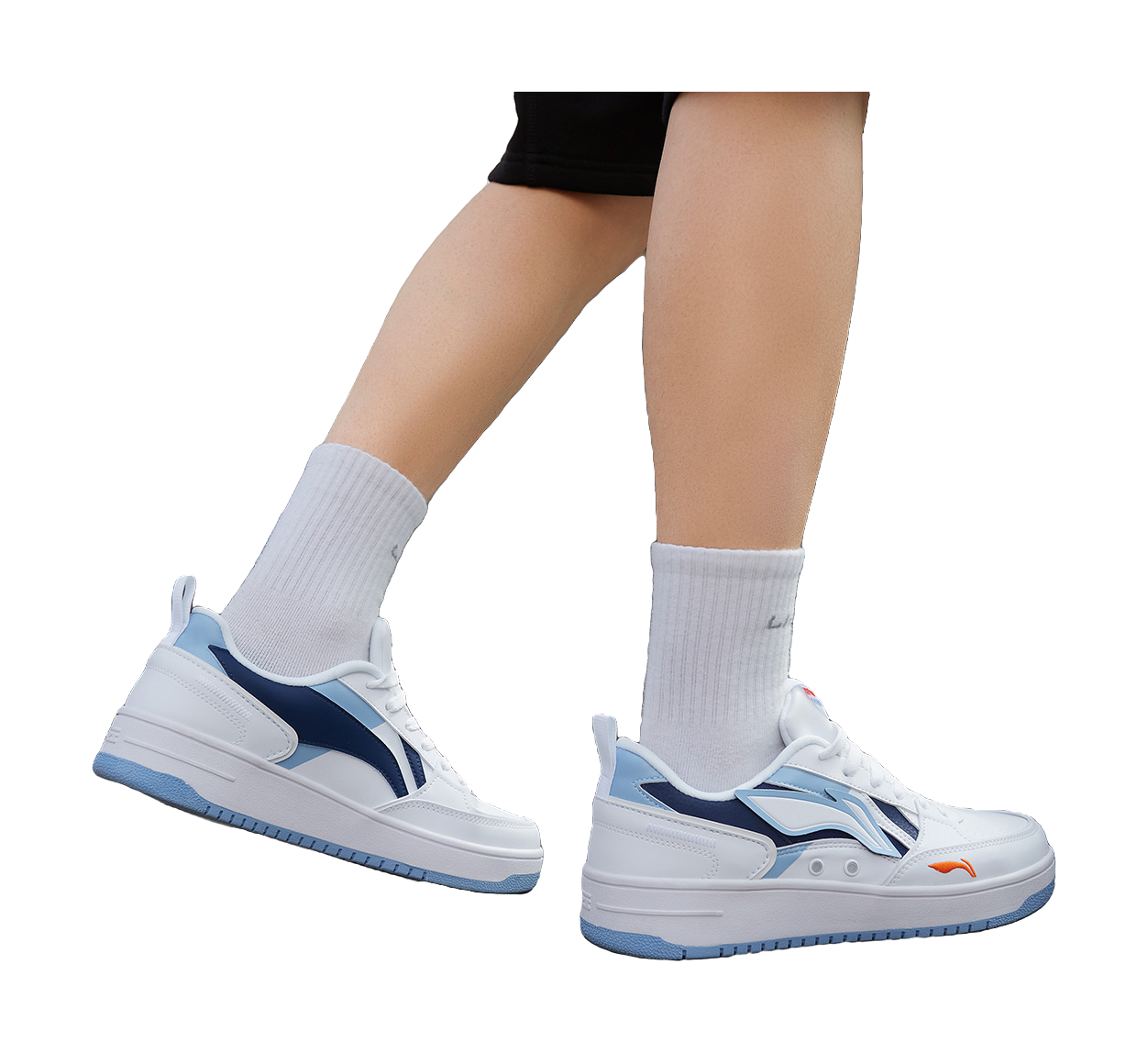 Li Ning Sea And Sichuan Slip Resistant Cushioning Abrasion Resistant Lightweight Low top Skateboard Shoes Mens  VJSNEAKER