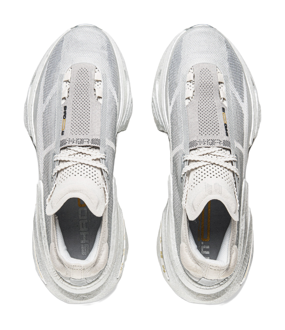 Li Ning Shadow 3.0 Textile Low top Casual Sprint Physical Fitness Test Physical Exam Running Shoes Unisex Silver  VJsneaker