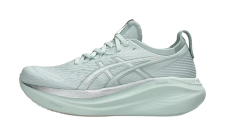 ASICS Gel Nimbus 27 Pure Aqua White Womens  vjsneaker.com