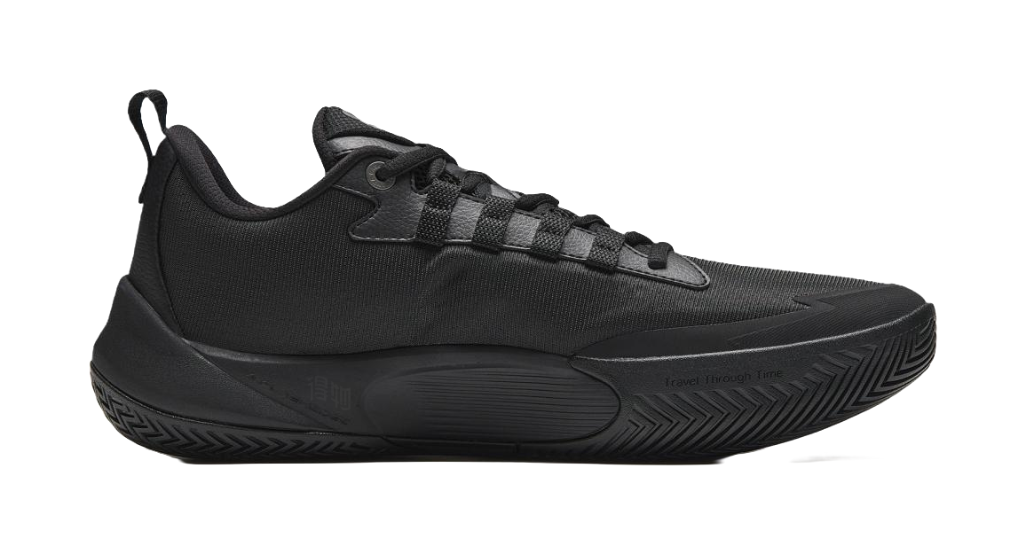 Anta Instantaneous 1 Cushioning, Wear Resistant Low top Basketball Shoes Mens Black  vjsneaker.com