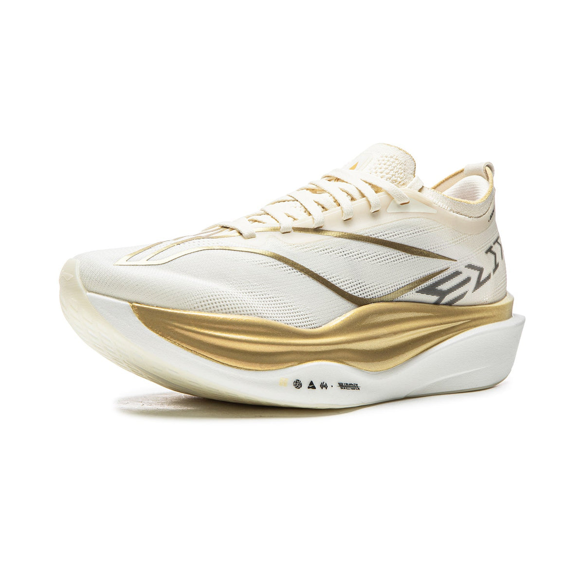 Li Ning Feidian 6 ELITE Cushioning Slip Resistant Abrasion Resistant Rebound Low top Carbon Plate Running Shoes Unisex