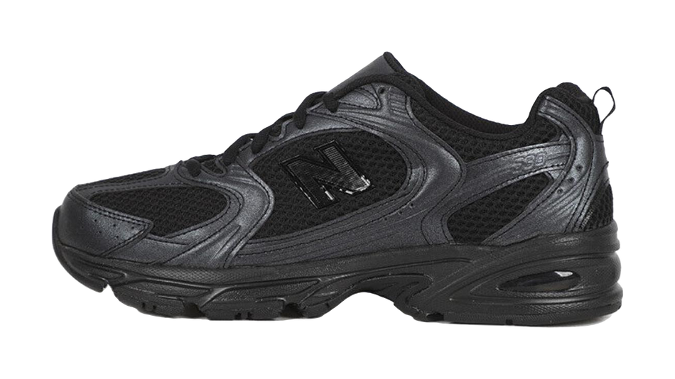 530 New Balance Black Dark Grey  vjsneaker.com