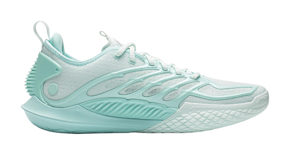 Li-Ning Speed 12 V2 "Sand Ice Blue" ABAW035-9 - Basketball Shoe Unisex Green Gray