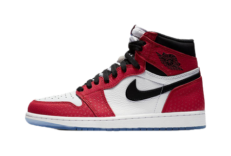 Jordan 1 Retro High Spider Man Origin Story  vjsneaker.com