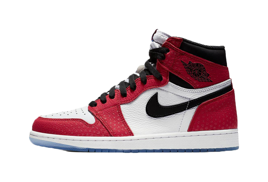 Jordan 1 Retro High Spider Man Origin Story  vjsneaker.com