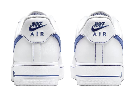 Nike Air Force 1 Low 07 LV8 White Deep Royal Blue  vjsneaker.com