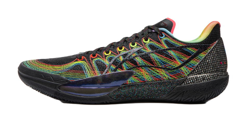 Li-Ning Gamma 2 "Unlimited" ABAV033-8 - Basketball Shoes Unisex Black Yellow