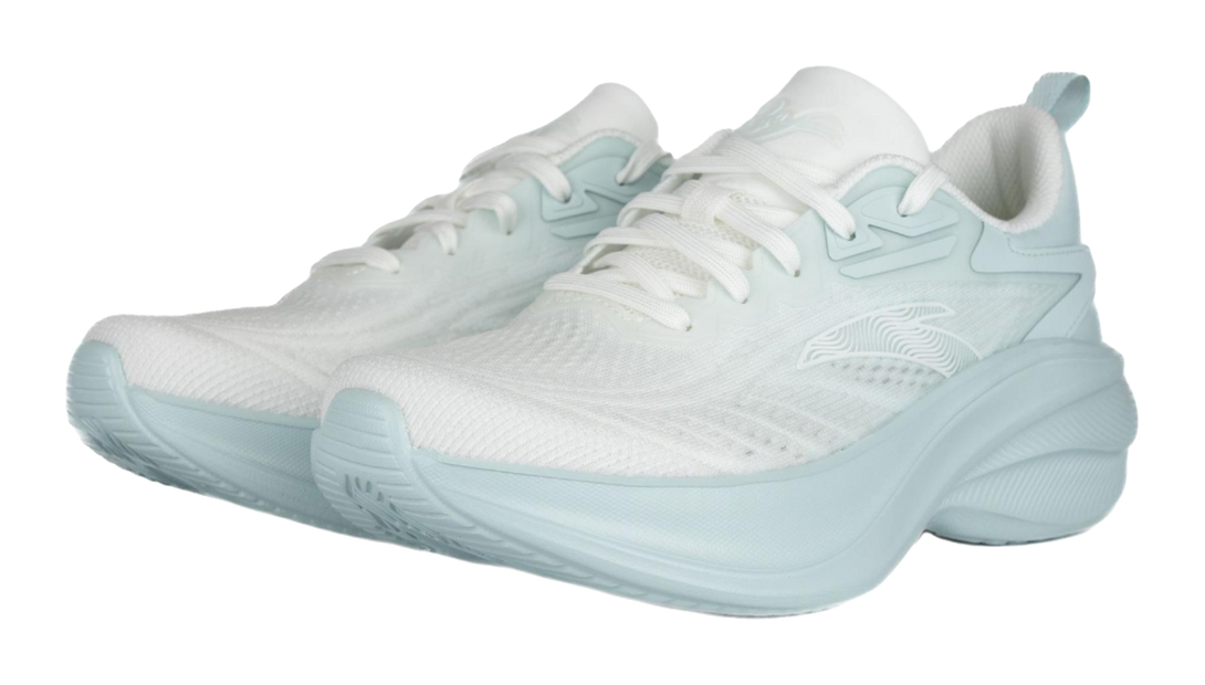 Anta Leaf 1.0 Anti-Slip And Wear-Resistant Breathable Low-Top Casual Running Shoes Women's Blue 