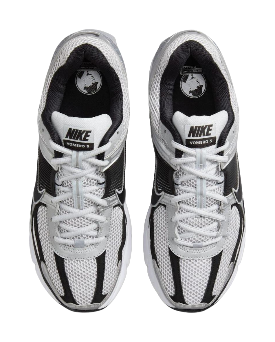 Nike Zoom Vomero 5 Metallic Silver Black  vjsneaker.com