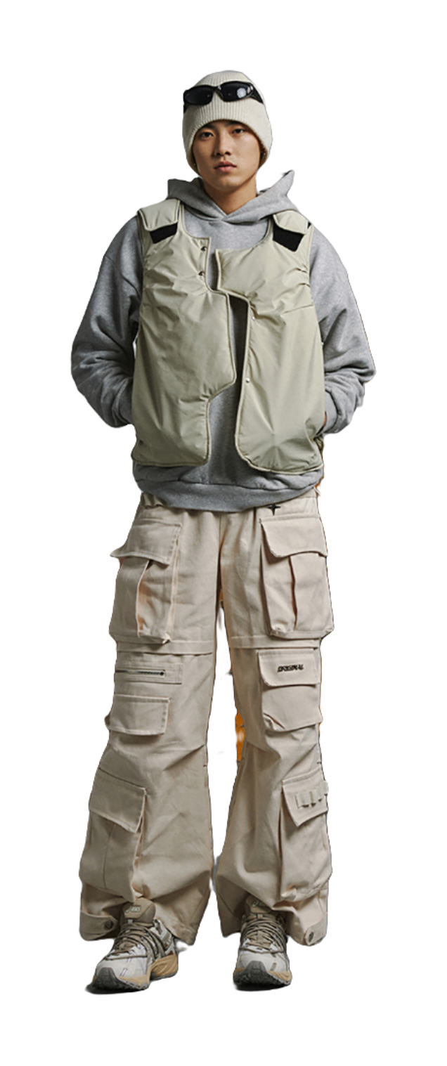 ASICS Gel Kahana Tr V2 Cream Pure Silver  vjsneaker.com