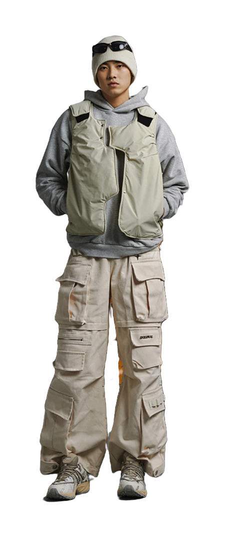 ASICS Gel Kahana Tr V2 Cream Pure Silver  vjsneaker.com