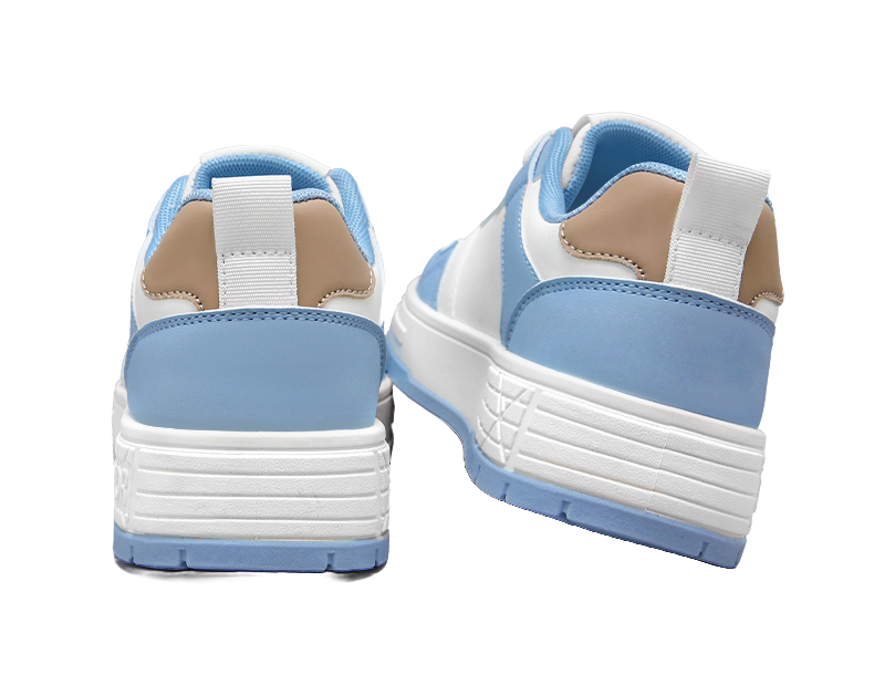 Warrior Lightweight Breathable Height Increasing Low top Skateboard Shoes Unisex 