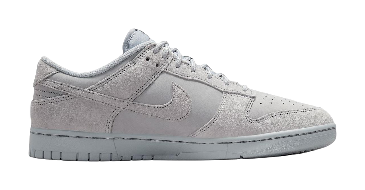 Nike Dunk Abrasion Resistant Low top Skateboard Shoes Unisex Gray  vjsneaker.com