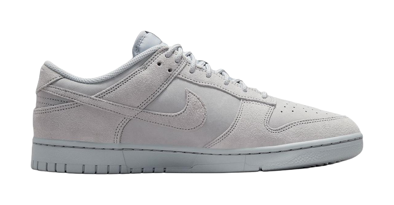 Nike Dunk Abrasion Resistant Low top Skateboard Shoes Unisex Gray  vjsneaker.com