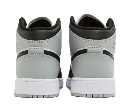 Jordan Air Jordan 1 Abrasion Resistant Mid top Childrens Basketball Shoes Black White Teenagers  VJSNEAKER